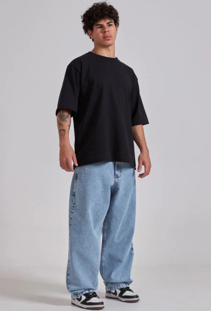 CALÇA BAGGY AZUL TANABASE 3
